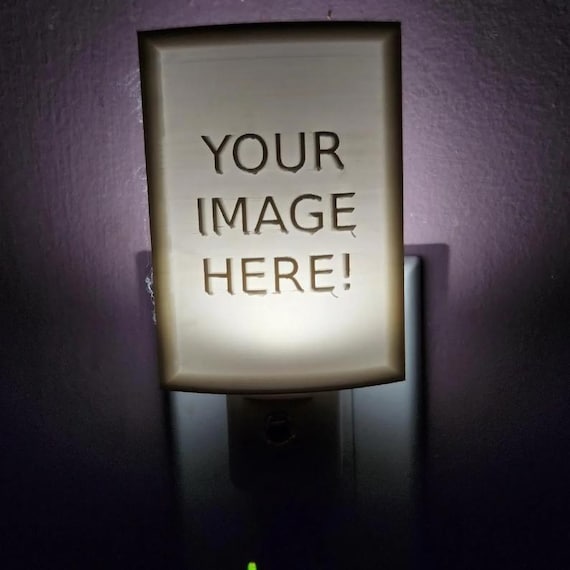 Personalized LED Night Light | Custom 3D Printed Name Lamp | Kids Room & Nursery Decor | Unique Custom Gift | Maine Made